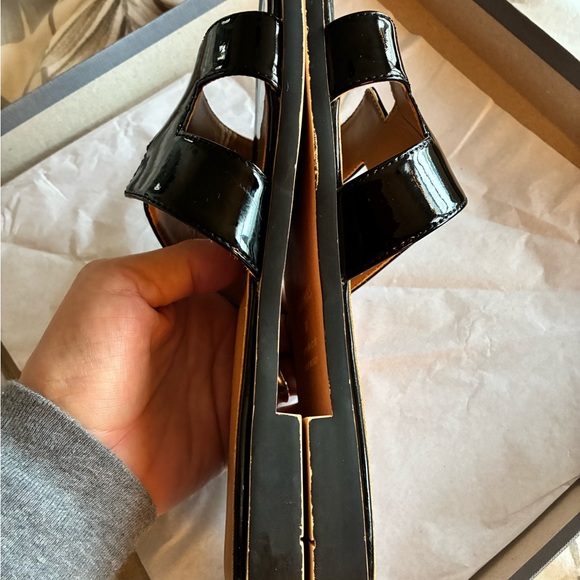 Hermès sandals Oran Patent Leather black US 6.5 | barely worn - Picture 7 of 10